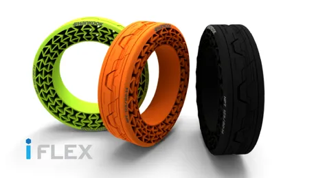 Hankook prezintă iFlex, anvelopele fără aer!