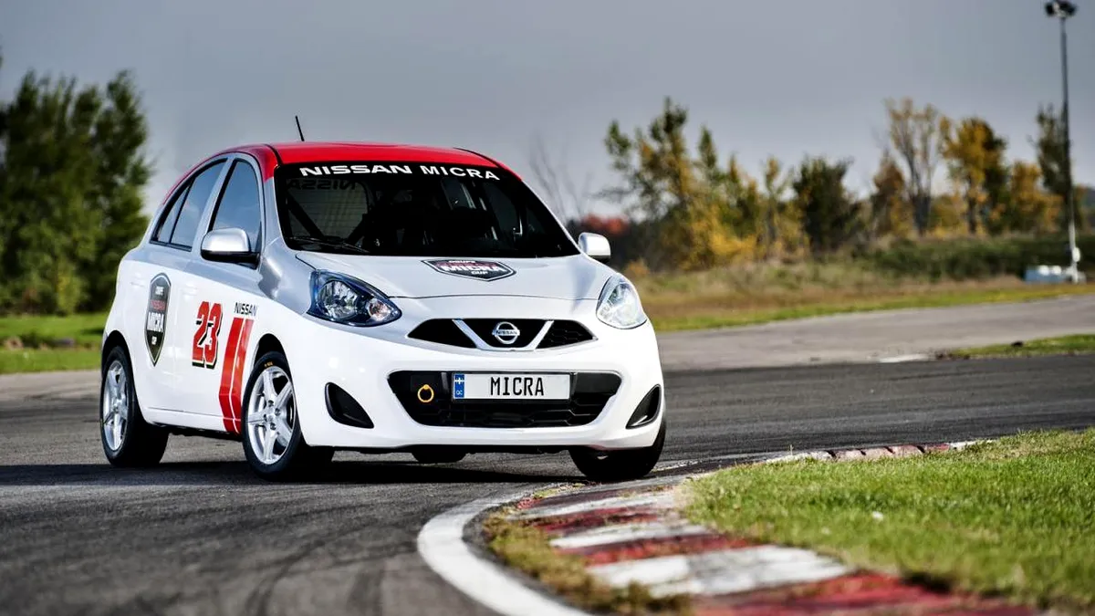 Nissan Micra devine (probabil) cea mai ieftină maşină de curse. VIDEO
