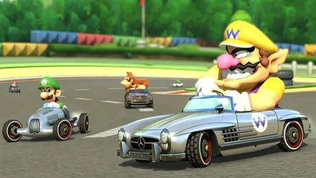 Trei modele Mercedes-Benz sunt gata de acţiune în Mario Kart 8. VIDEO