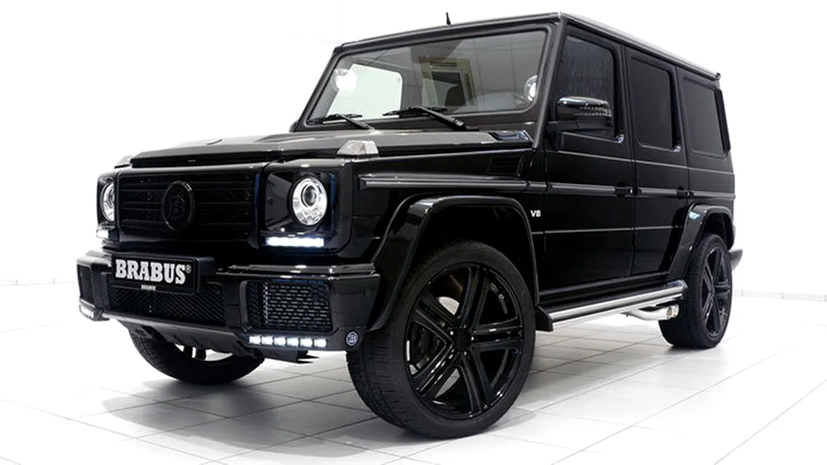 Brabus a primit un Mercedes G500 V8 Turbo şi s-a pus ce treabă. Rezultatul e spectaculos - GALERIE FOTO