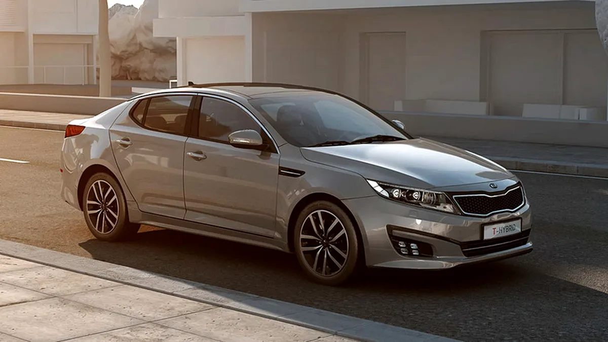 Kia Optima T-Hybrid Concept merge la Paris cu un motor diesel