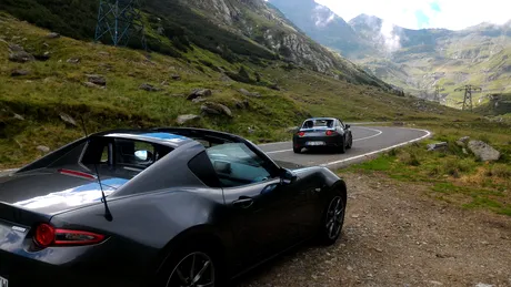 Drive Test Mazda MX-5 RF - Cum să înveţi japoneza pe Transfăgărăşan