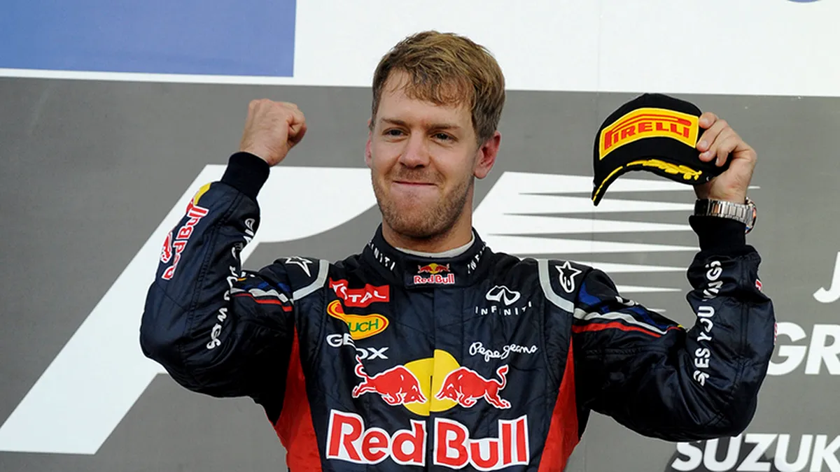 Sebastian Vettel a câştigat Marele Premiu al Japoniei