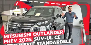 Noul Mitsubishi Outlander – Hibridul familist revine pe piața din România mai dotat ca niciodată