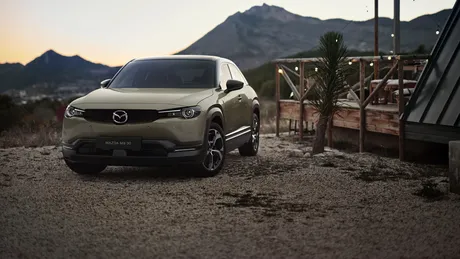 Cât costă în România noua Mazda MX-30 cu motor rotativ și ce dotări are