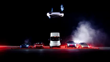 Mașina zburătoare de la Tesla, care poate fi cumpărată numai pe bază de invitație, nu poate fi condusă pe drumurile publice