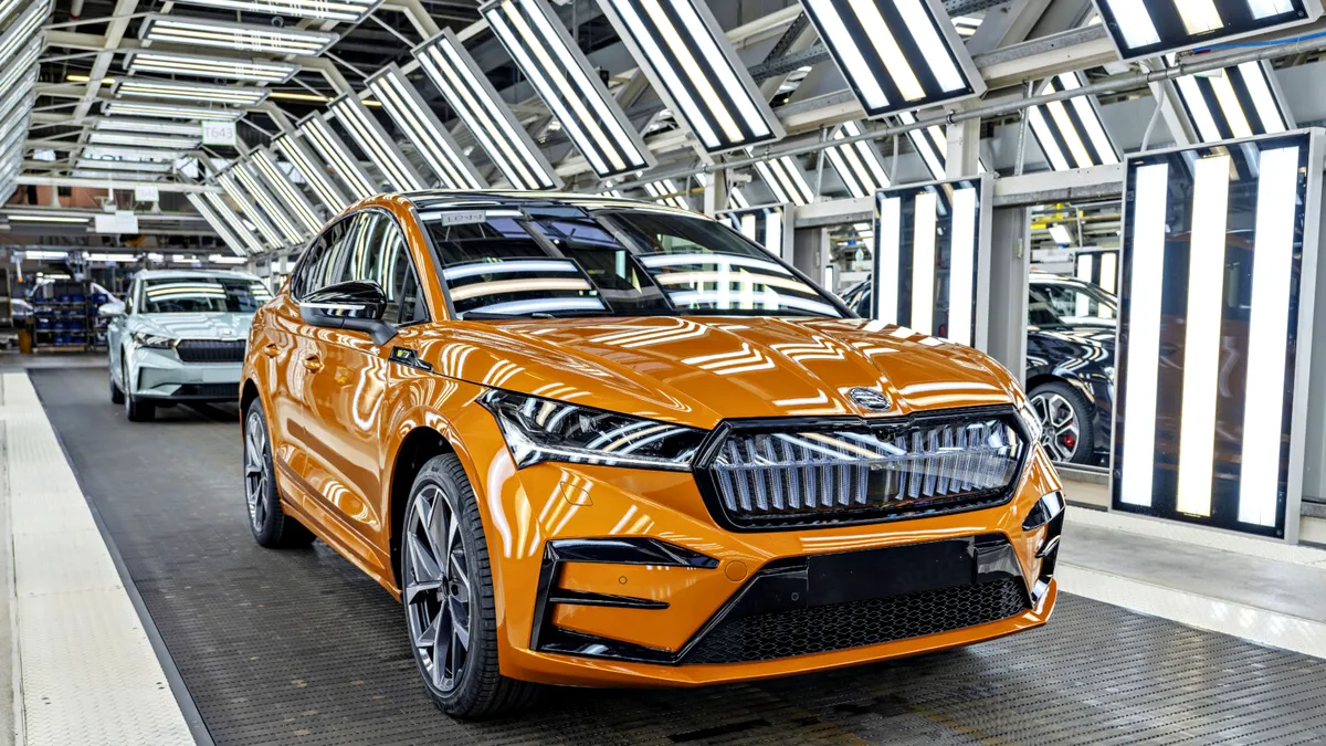 Skoda a produs peste 200.000 de SUV-uri electrice Enyaq