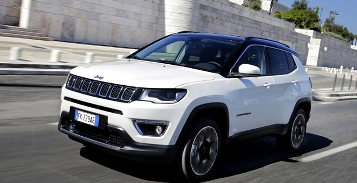 Jeep Compass obţine punctaj maxim la testele EuroNCAP