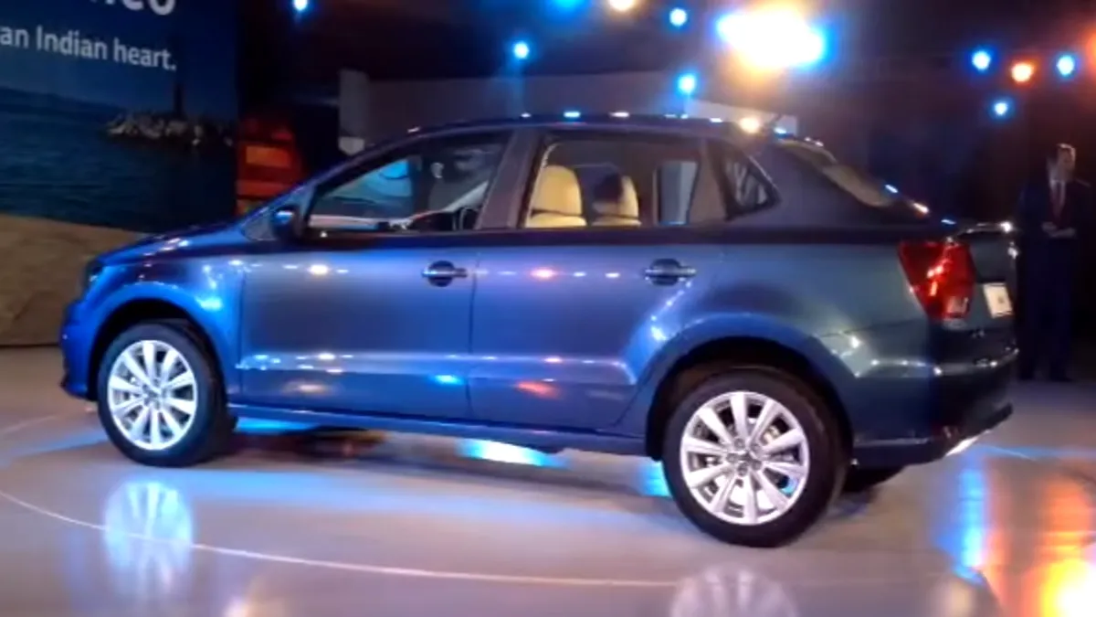 VIDEO. Noul Volkswagen Ameo costă doar 7.500 de dolari - GALERIE FOTO
