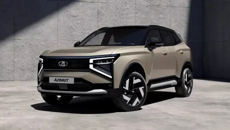 Rușii de la Lada prezintă un nou model. Azimut este un SUV de talia Daciei Duster