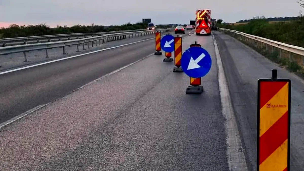 Restricții de circulație pe Autostrada A2, vineri, 30 octombrie. Accesul către A0, pe direcția Pitești, va fi închis timp de 14 ore