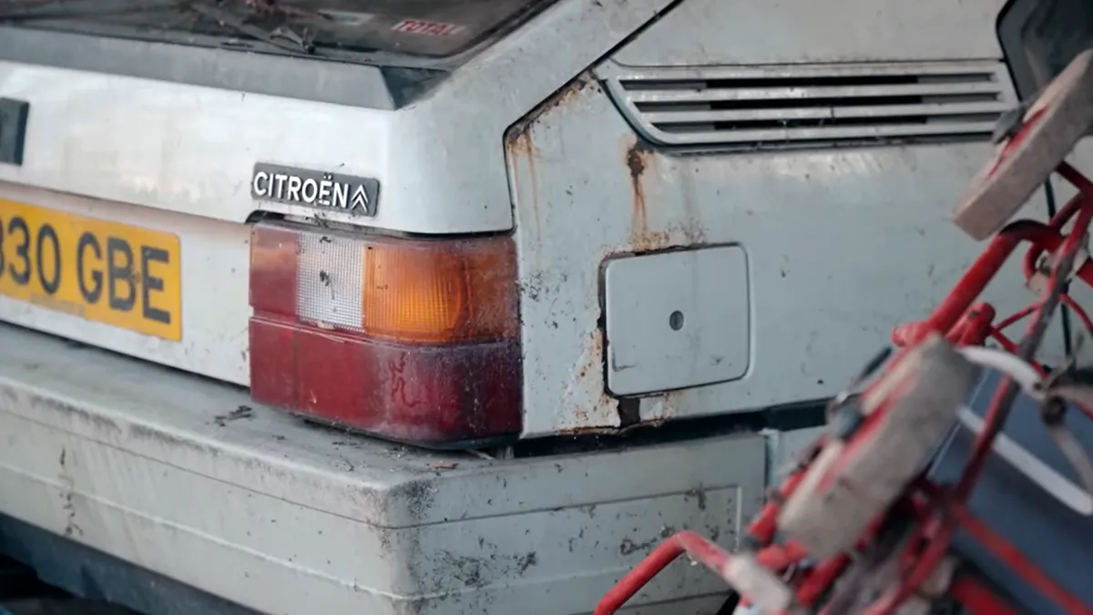 Citroen BX, descoperit după aproape 40 de ani într-un garaj. Povestea neașteptată din spatele mașinii desenate de Marcello Gandini (designer Lamborghini)