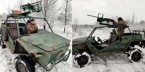 Vehiculul născut din resturile armatei ruse. Cum a devenit buggy-ul „Predator” legenda frontului din Ucraina
