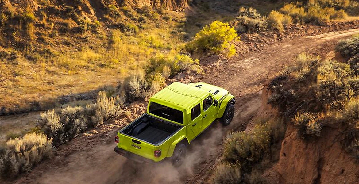 Jeep Gladiator primește o nouă culoare electrizantă