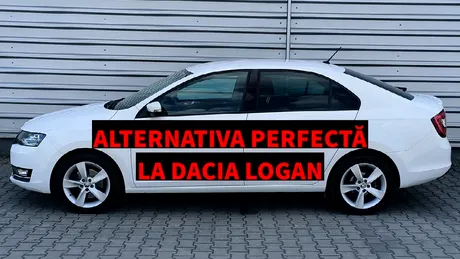 Alternativă la Dacia Logan. Cât costă o Skoda Rapid cu doar 71.000 KM la bord - FOTO