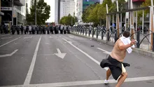 Protestele «CIOBANILOR» : 47 de bărbați duși la poliție, 10 jandarmi răniți, amenzi URIAȘE