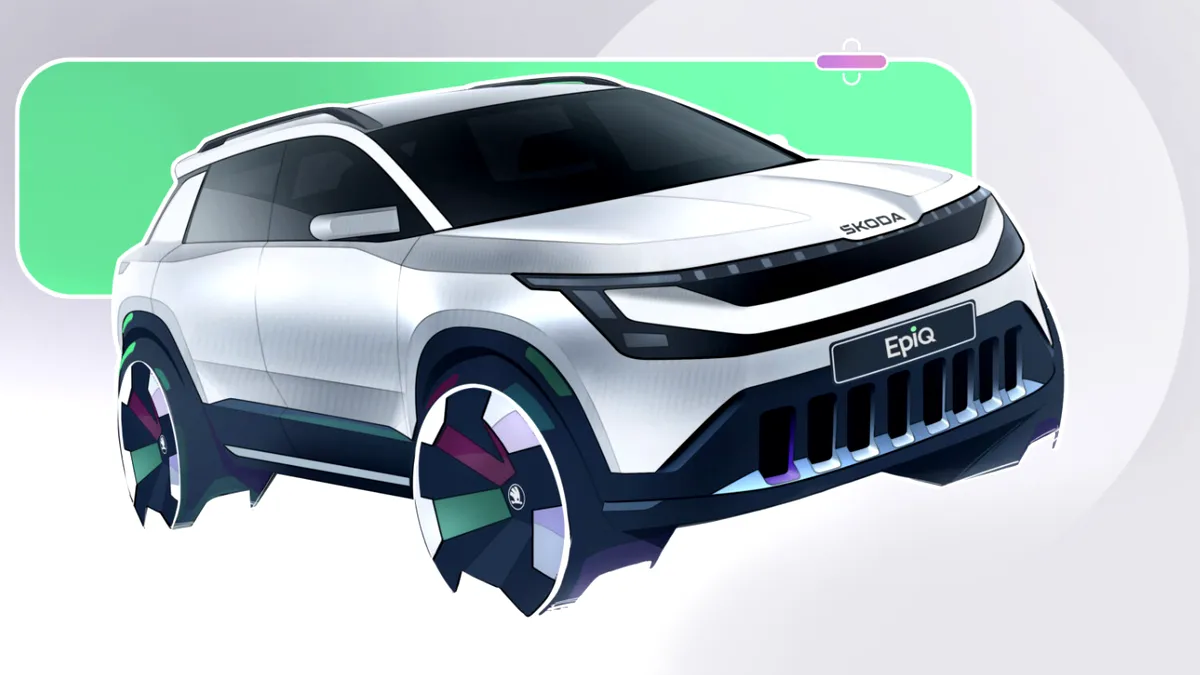 Skoda Epiq debutează pe 19 mai. Noul SUV electric promite până la 430 km autonomie