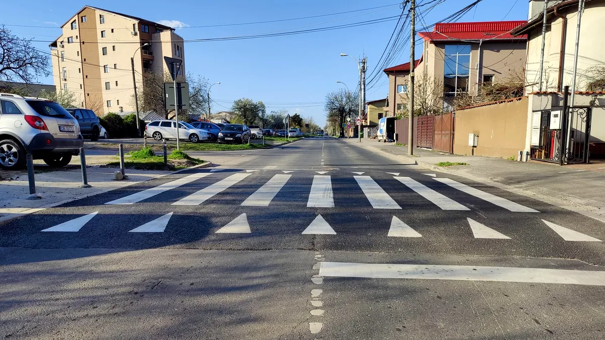 Primăria Capitalei implementează trecerile de pietoni supraînălțate. PMB: Astfel de treceri „salvează vieți”