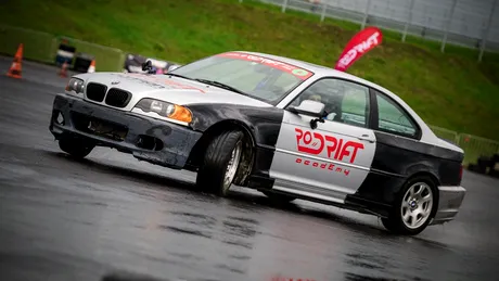 Cel mai tânăr pilot de drift din România are numai 10 ani