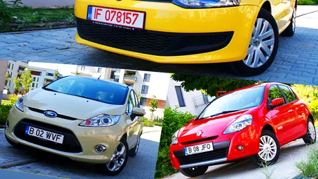 VW Polo vs Renault Clio vs Ford Fiesta - Exteriorul (I)