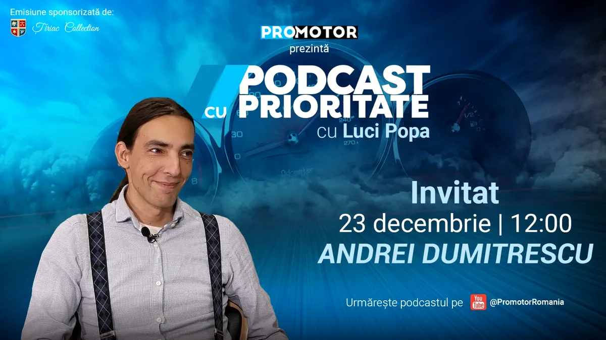 ProMotor prezintă „Podcast cu Prioritate” #59: Secretele galeriei Țiriac Collection, cu Andrei Dumitrescu