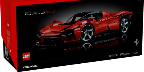 Cadoul perfect pentru un copil pasionat de lumea auto: un Ferrari din piese Lego