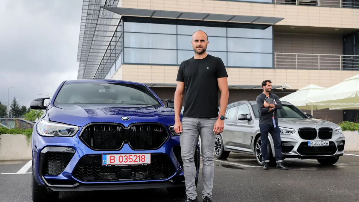 Testul de peste 1.100 de cai putere. Horia Tecău și Marius Copil, față-n față cu cele mai puternice modele BMW X