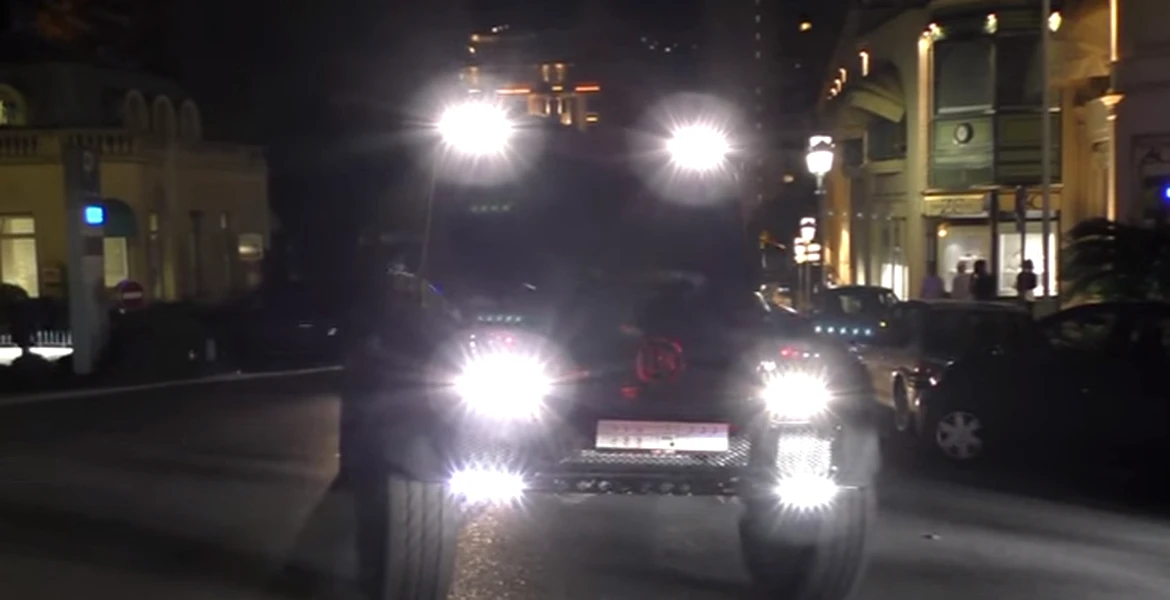 Prea mare pentru Monaco. BRABUS Mercedes B63S 700 6×6 nu şi-a găsit un loc de parcare – VIDEO