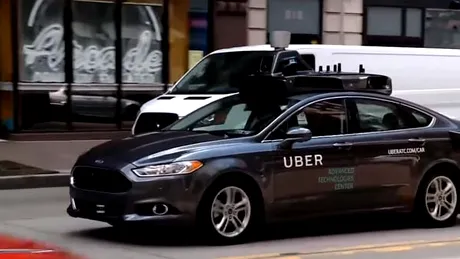 Uber a lansat serviciul de maşini fără şofer - VIDEO