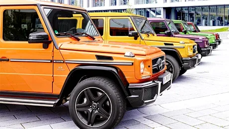 Mercedes-Benz G-Class AMG vine şi în ediţie Color Crazy. Şi nu e ieftin