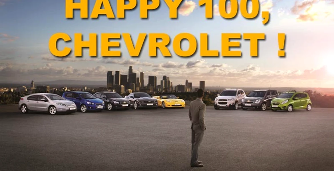 3 noiembrie 2011 – aniversarea a 100 de ani Chevrolet. La mulţi ani!