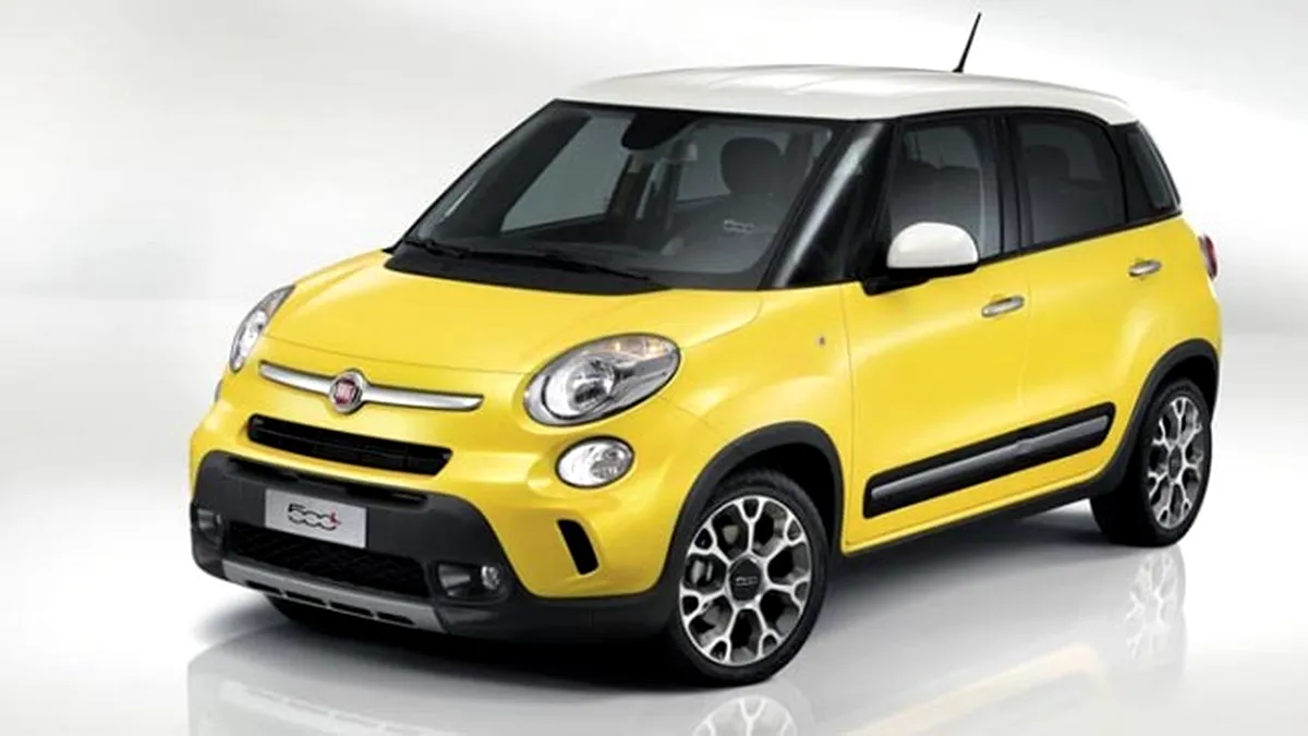 Fiat 500L Trekking, mixtură între monovolum şi crossover, la Geneva 2013