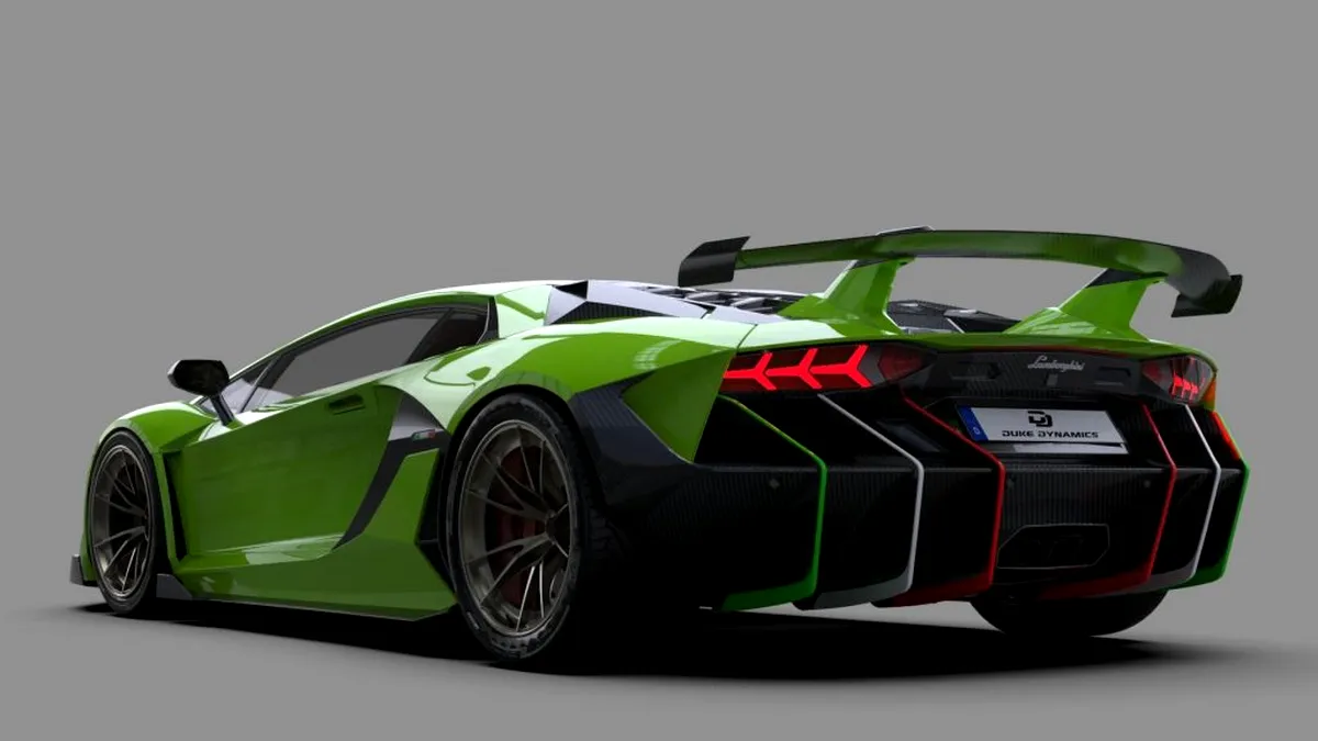 Lamborghini Aventador tunat de un român. Kit-ul de tuning poate ajunge la 50 de mii de dolari - GALERIE FOTO