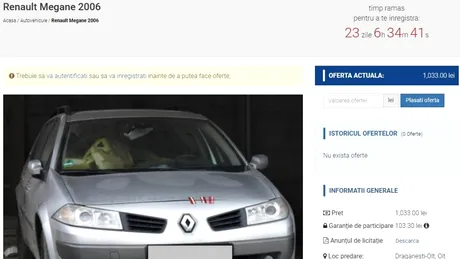 Mașinile criminalului Gheorghe Dincă, scoase la licitație. Cât vrea statul pe ele
