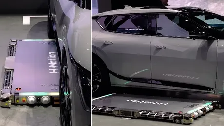 Hyundai testează roboții care pot înghesui cu 50% mai multe mașini într-un garaj