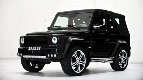 Tratament Brabus pentru Mercedes G 500 Cabrio