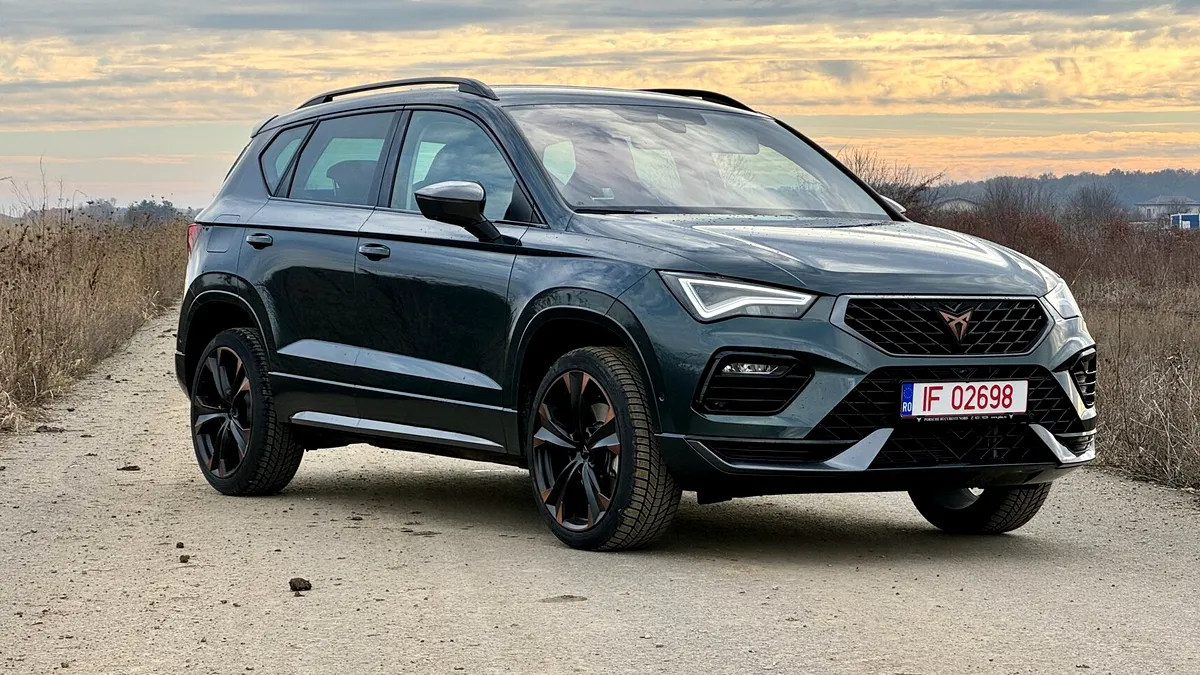 Cupra Ateca 1.5 TSI - Agresiv la exterior, cuminte la interior - VIDEO