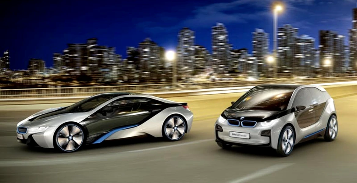 Final de 2013 apoteotic pentru maşinile electrice BMW i3 şi i8