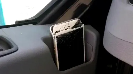 Ford Transit vs. iPhone 6, sau unde să nu-ţi pui telefonul într-un Transit [VIDEO]