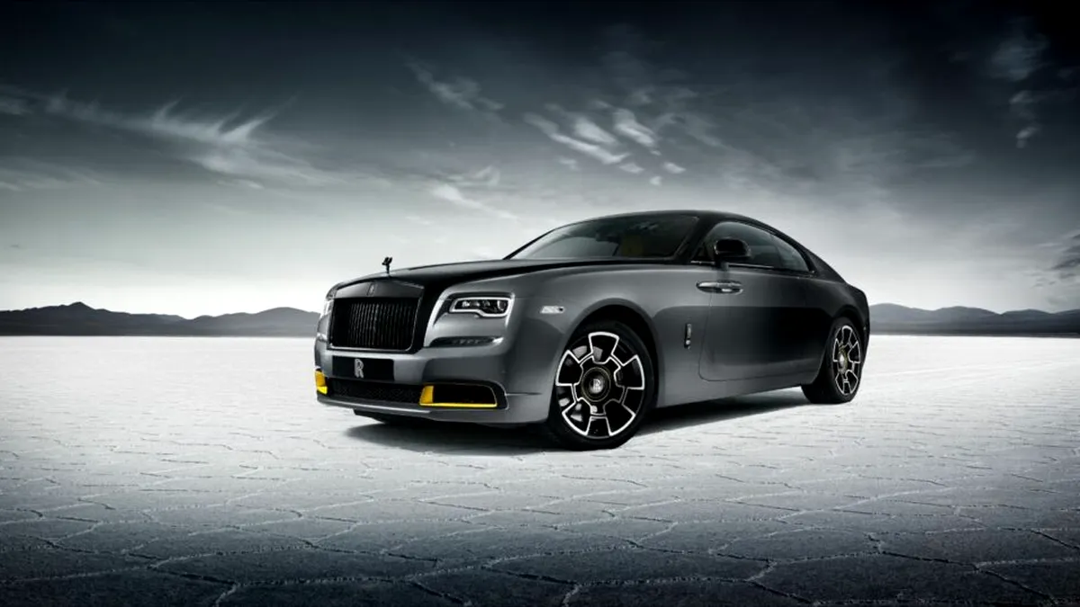 Rolls-Royce dezvăluie noua ediție limitată Black Badge Wraith Black Arrow