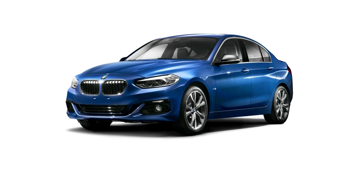 BMW lansează Seria 1 Sedan, însă nu vă bucuraţi prea devreme…