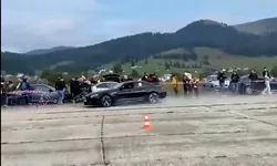 Un BMW a lovit mulțimea de spectatori. Șoferul a scăpat mașina de sub control – VIDEO