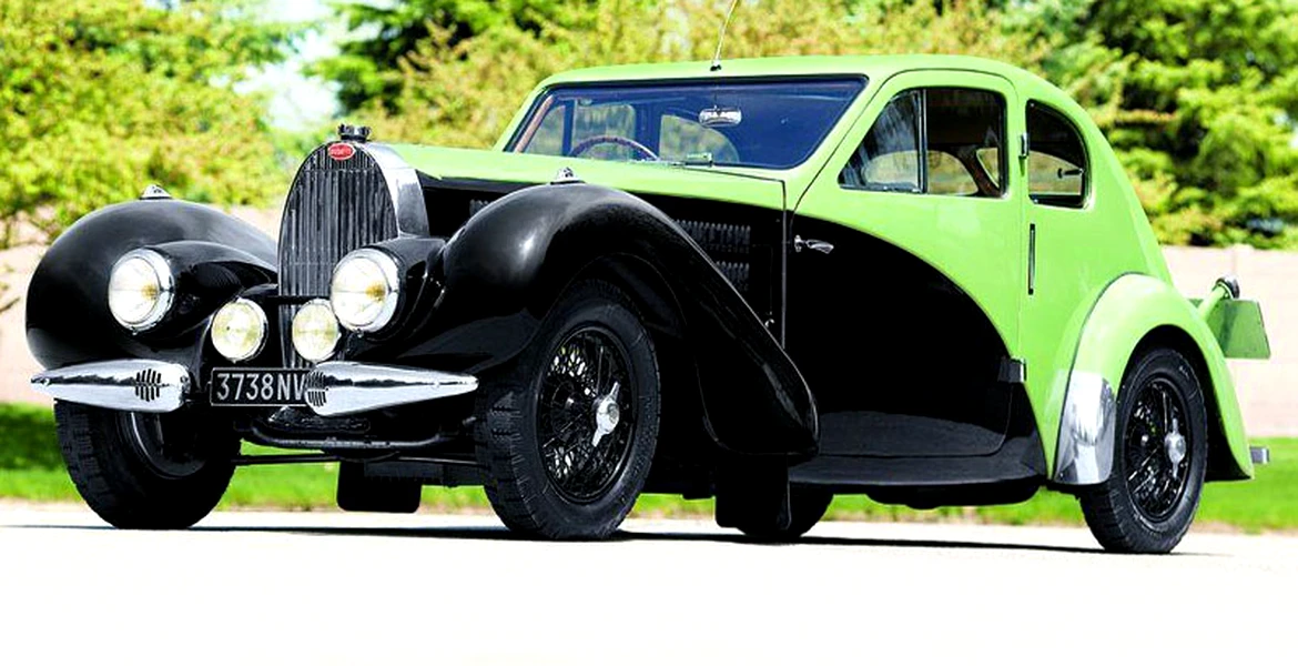Bugatti Type 57 C Coupe la licitaţie