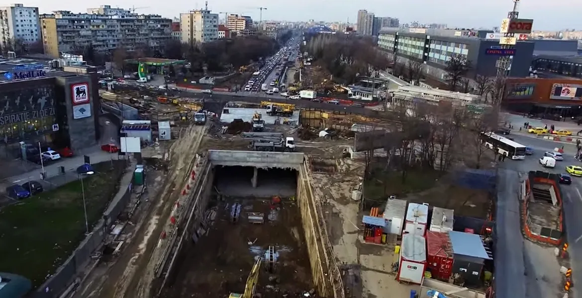 Când ar putea fi inaugurat pasajul de la Piaţa Sudului