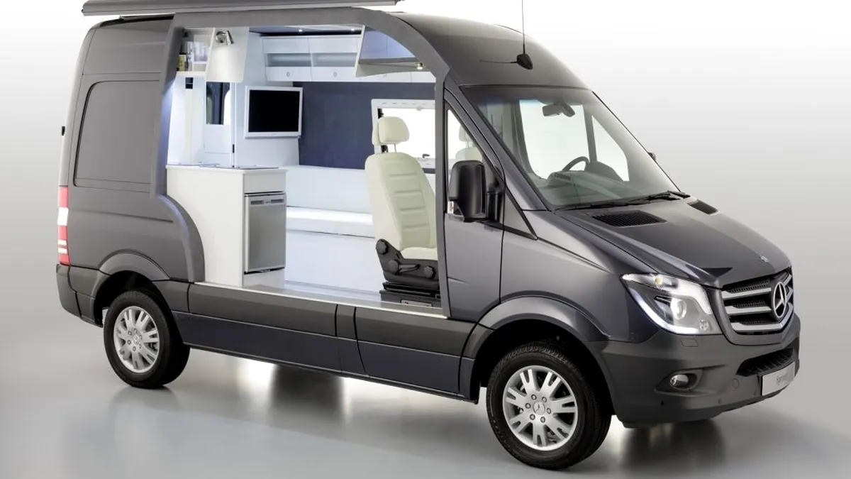 Mercedes-Benz prezintă conceptul Sprinter Caravan la Düsseldorf