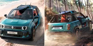 Renault 4 JP4x4 debutează la Roland-Garros 2026. Conceptul electric inspirat de modelele „beach car” primește tracțiune integrală