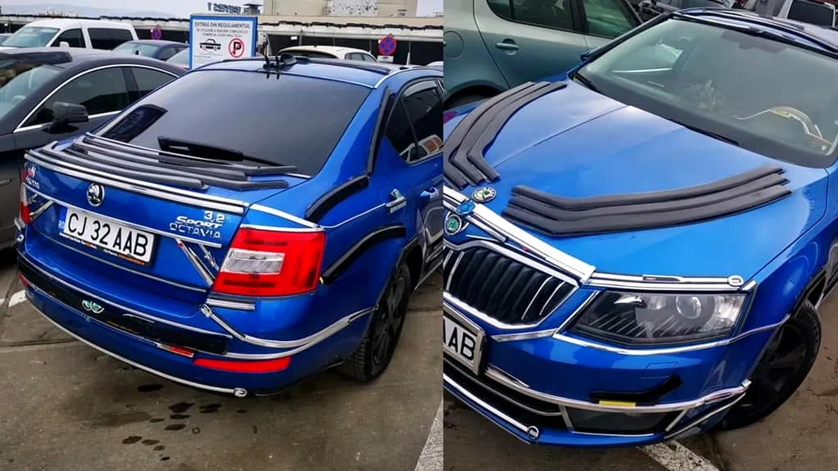 Este aceasta cea mai urâtă Skoda Octavia din univers?