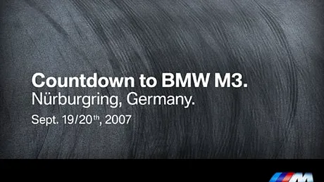 Countdown to BMW M3