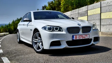 TEST în premieră: BMW M550d. Facelift la puterea M