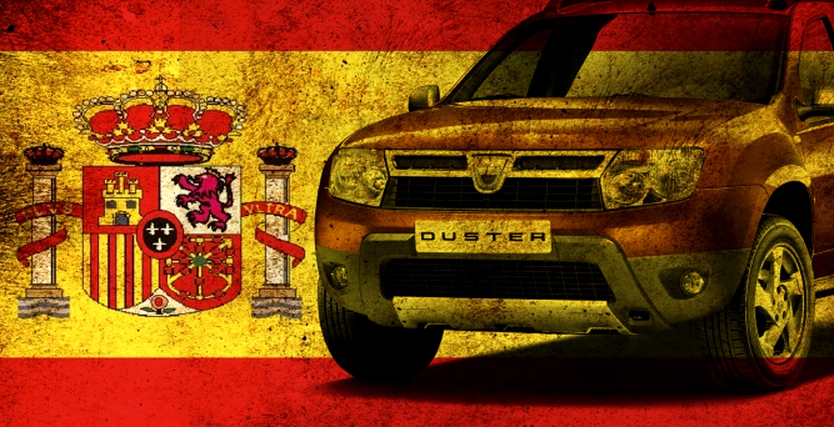 Dacia vânzări în Spania în ianuarie-iulie